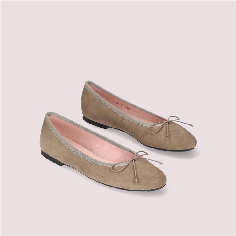 NICOLE GAMUZA BEIGE