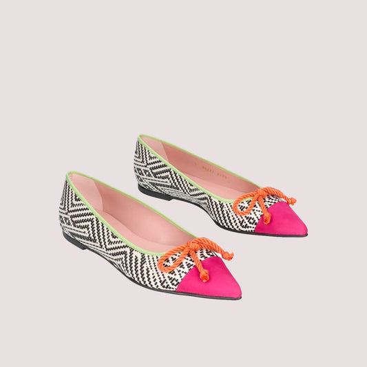 ELLA RAFIA Y FUCSIA