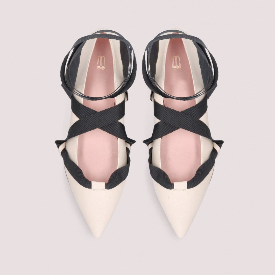 BALLERINA LACE UP BLANCA