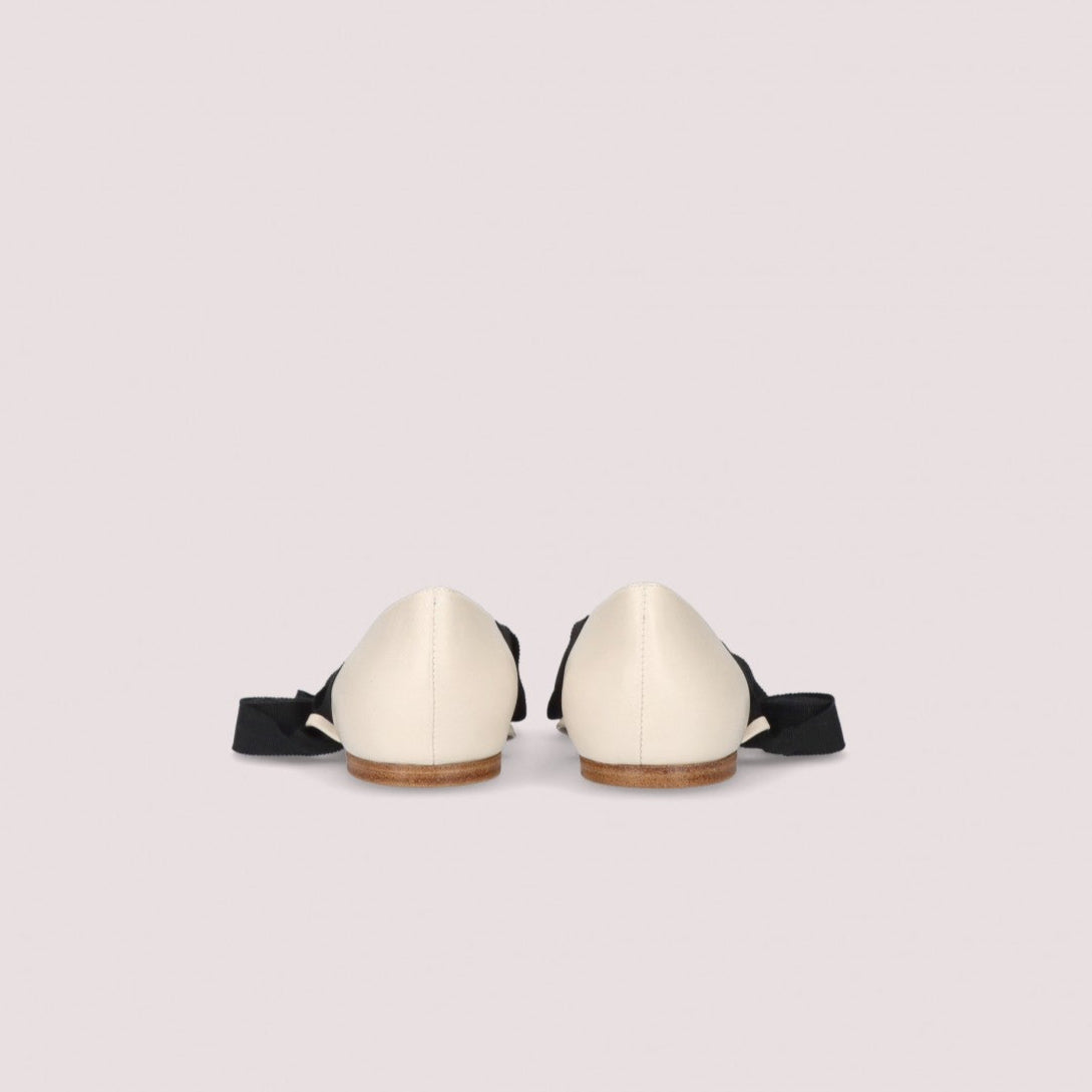 BALLERINA LACE UP BLANCA